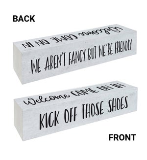 Kick Off Those Shoes Block